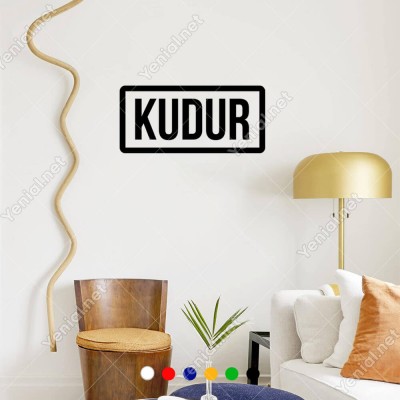Kudur Yazısı Araba Araç Sticker Yapıştırma