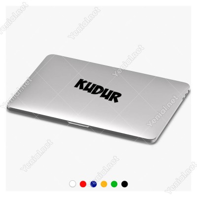 Kudur Yazısı Araç ve Duvar İçin Sticker Yapıştırma