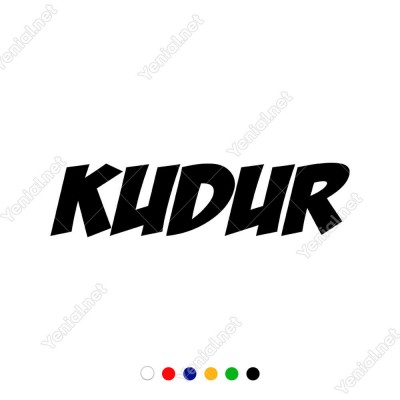 Kudur Yazısı Araç ve Duvar İçin Sticker Yapıştırma