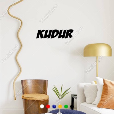 Kudur Yazısı Araç ve Duvar İçin Sticker Yapıştırma