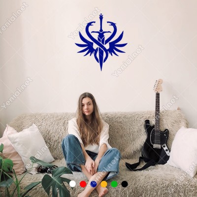 Sağ Sol Yönlü Yılan Kılıç ve Yılan Etiket Sticker Yapıştırma