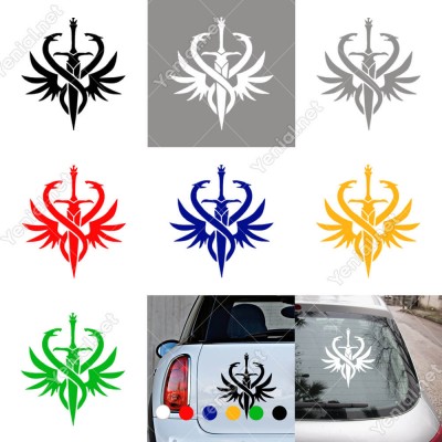 Sağ Sol Yönlü Yılan Kılıç ve Yılan Etiket Sticker Yapıştırma