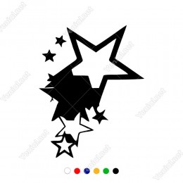 Samanyolu Yıldızları Stickerı Yapıştırması