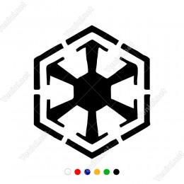 Star Wars Sith Dark Side Sticker Yapıştırma