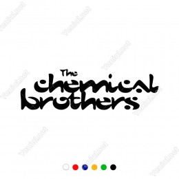The Chemical Brothers Yazısı Sticker Yapıştırma