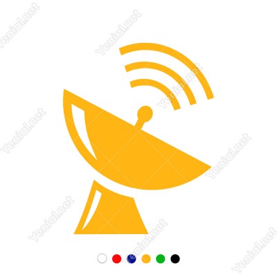 Telefon Tv Radyo İçin Baz İstasyonu Anten Sticker