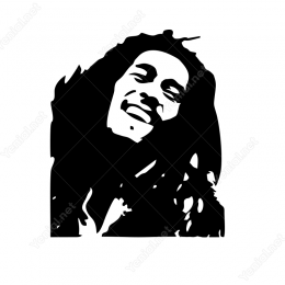 Bob Marley Sticker Yapıştırma