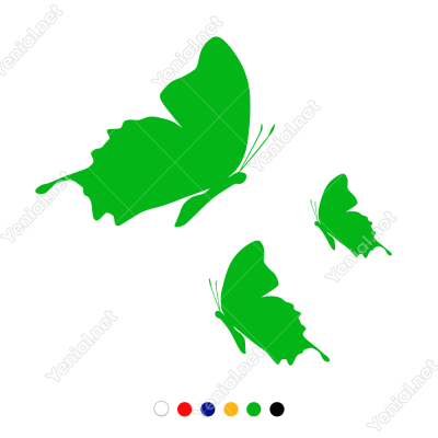 Bulut ve Yağmur Taneleri Duvar Sticker -  60x59cm