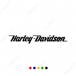 Harley Davidson Logo Sticker Çıkartma