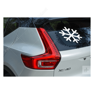 Kar Tanesi Sticker Çıkartma