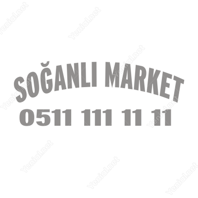 Özel Market Oval Sticker Etiket Folyo Yapıştırma