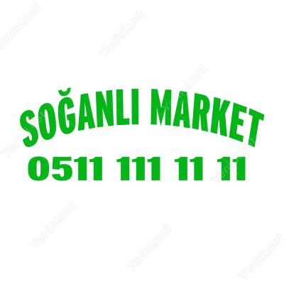 Özel Market Oval Sticker Etiket Folyo Yapıştırma