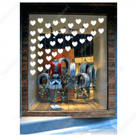 14 Şubat Sevgililer Günü (14x10cm) 49 Adet Sticker Yapıştırma