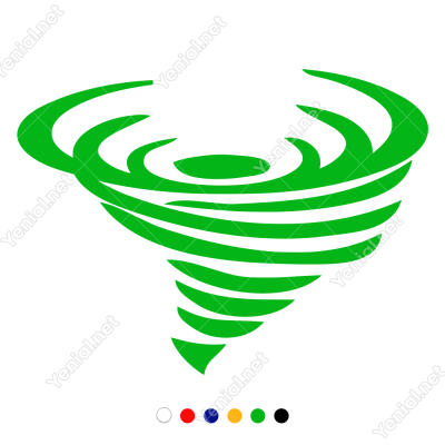 Stilize Edilmiş Tavus Kuşu Duvar Sticker -  60x47cm
