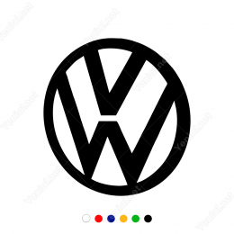 Volkswagen Binek Araç modelleri Logosu Stickerı
