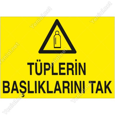 Tüplerin Başlıklarını Tak Levhası