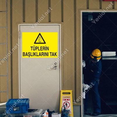 Tüplerin Başlıklarını Tak Levhası