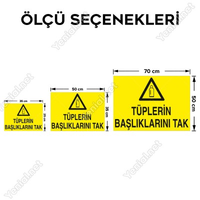 Tüplerin Başlıklarını Tak Levhası