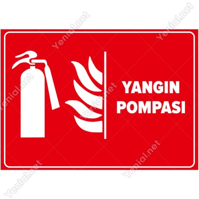Yangın Pompası Levhası