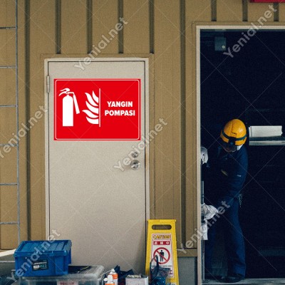 Yangın Pompası Levhası