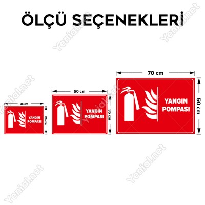 Yangın Pompası Levhası