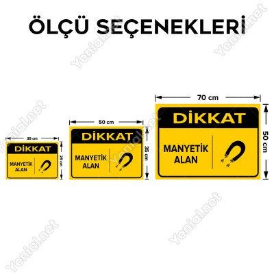 Dikkat Manyetik Alan Levhasi