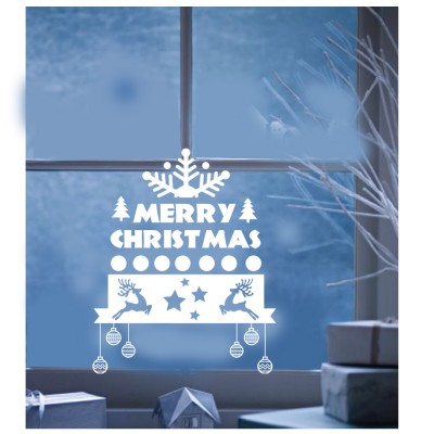 Yılbaşı Süslemeleri Marry Chırıstmas Sticker Yapıştırma