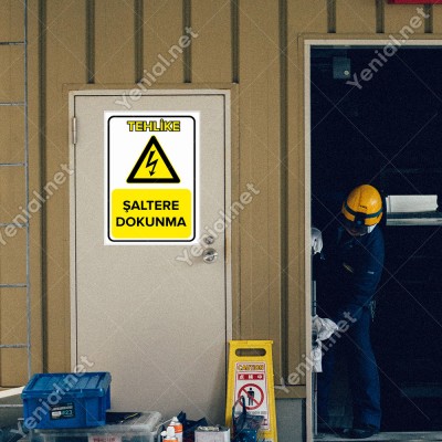 Şaltere Dokunma Levhası