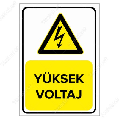 Yüksek Voltaj Levhası