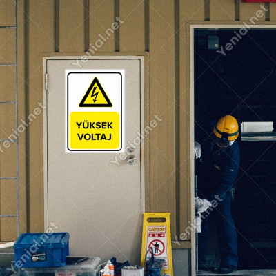 Yüksek Voltaj Levhası
