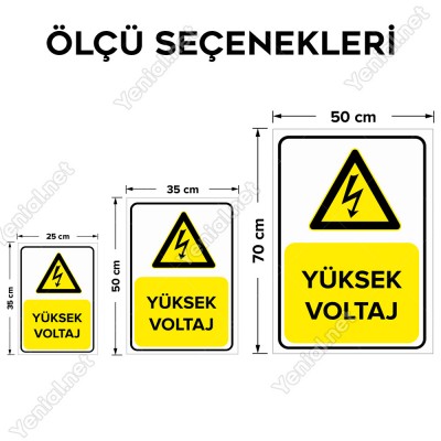 Yüksek Voltaj Levhası