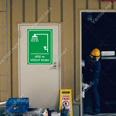 Göz Ve Vücut Duşu Levhası