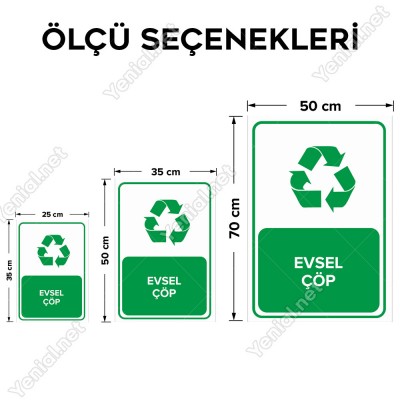Evsel Çöp Levhası