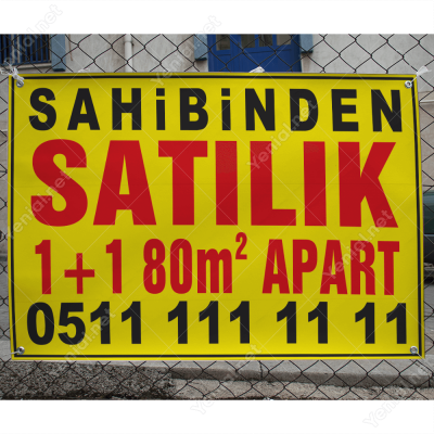 Sahibinden Satılık 1+1 80m2 Apart Afişi