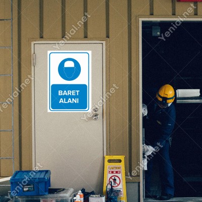 Baret Alanı Levhası