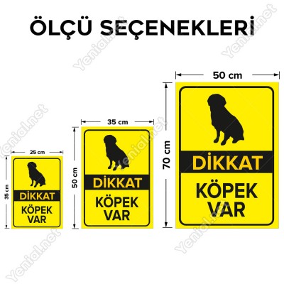 Dikkat Köpek Var Levhası Oturan Cachorro Silhueta