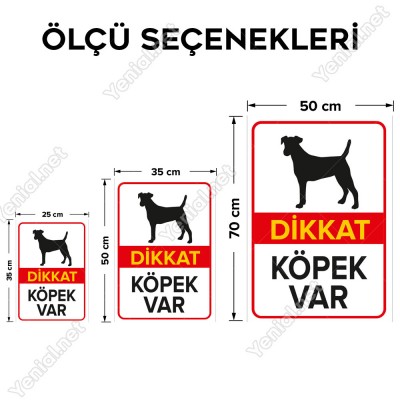 Dikkat Köpek Var Levhası Rottweiler